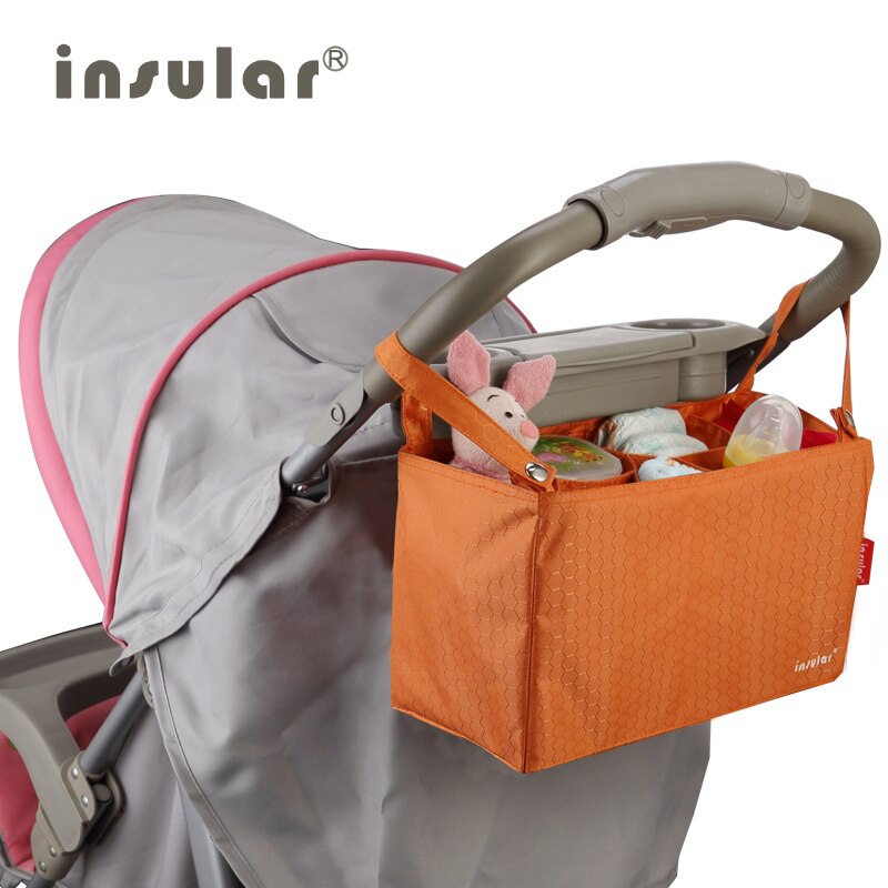 Baby Clothing Hamper - Bolsa Organizadora para Carrinho de Bebê
