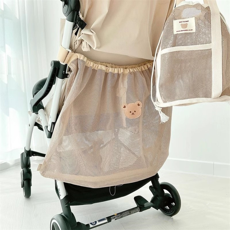 Baby Clothing Hamper - Carrinho reutilizável pendurado saco de verão