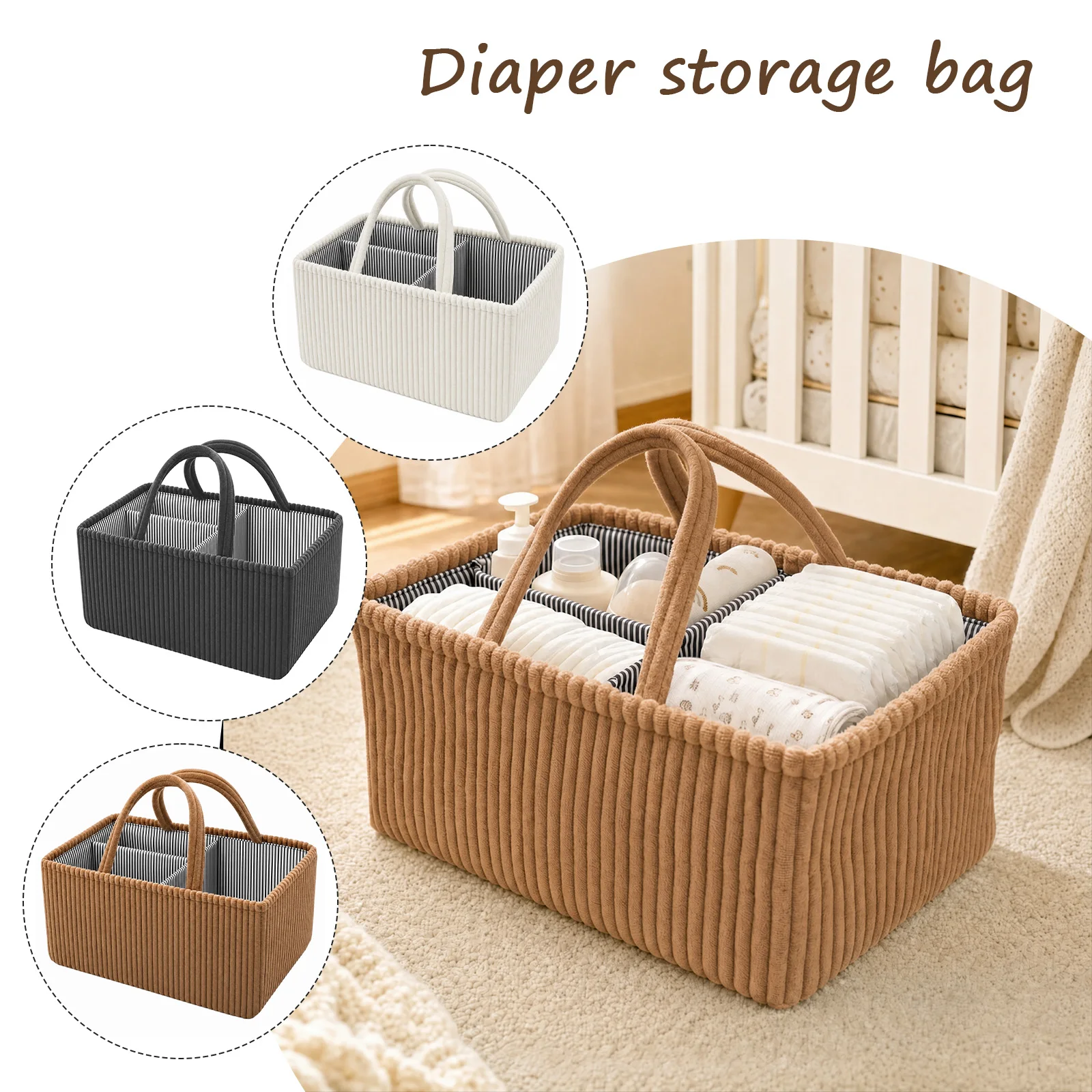 Organizador de Fraldas para Be - Baby Clothing Hamper avaliação e preço