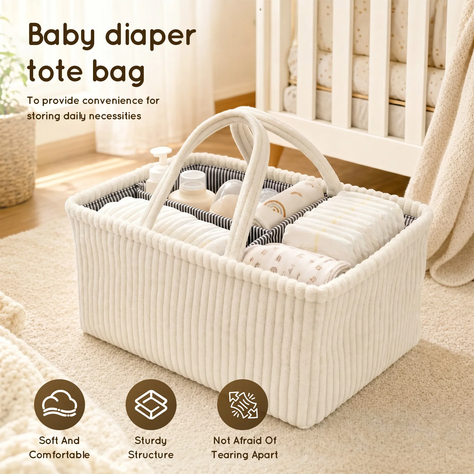 Organizador de Fraldas para Be - Baby Clothing Hamper avaliação e preço