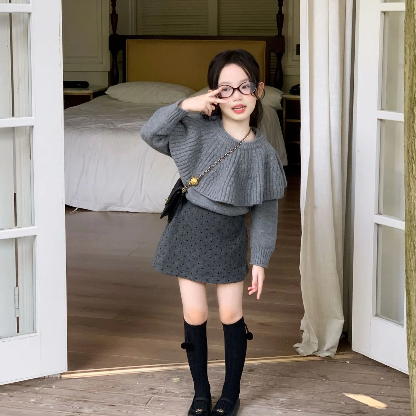 Suéter Infantil Feminino 2026  - Baby Clothing Designer avaliação e preço